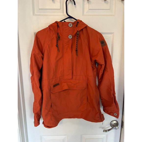 Columbia Jackets & Blazers - Columbia Canyon Creek Anorak Orange Windbreaker Jacket Women's Medium
